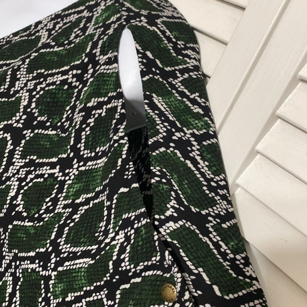 Michael Kors Green Python Print Top - image 5